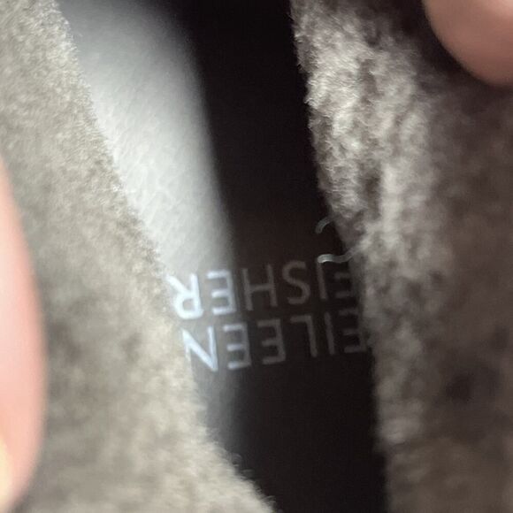 Eileen Fisher Women’s Size 7.5 Alpine Ankle Brown Suede Lace Up Wedge Boots - Picture 6 of 9